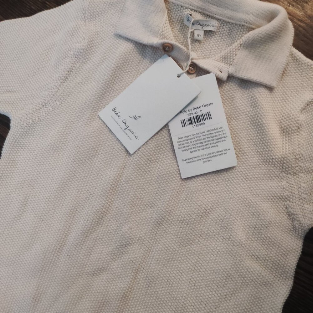 Bebe Organic boys polo - Picture 3 of 3